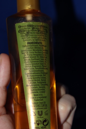 Несмываемый бюджетный уход за волосами. Мои любимые масла Dove & Garnier