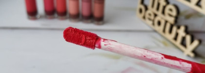 Жидкая матовая помада Victoria Shu Mat By Mat. 3 оттенка красного и 3 нейтральных цвета