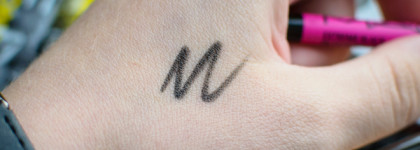 Джентльменский набор для глаз | MAC In Extrime Dimension 24HR Kajal Eye Liner | MAC Magic Extension 5 mm fiber Mascara