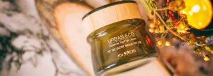 Прекрасный увлажняющий крем для сухой кожи вокруг глаз The Saem Urban Eco Harakeke Root Eye