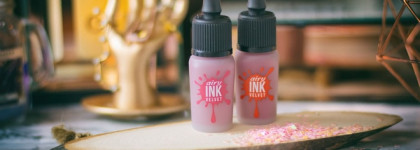 Невесомые бархатные тинты для губ Peripera Ink The Airy Velvet в оттенках №6 It Brown Orange и №10 Dry Rose Brown