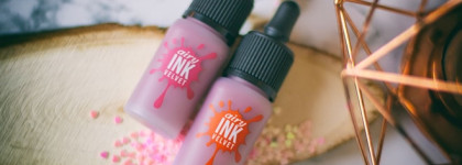 Невесомые бархатные тинты для губ Peripera Ink The Airy Velvet в оттенках №6 It Brown Orange и №10 Dry Rose Brown