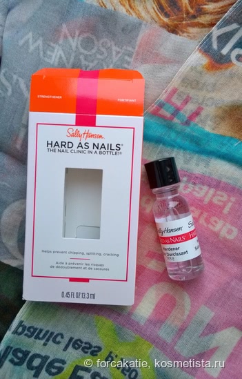 Мой незаменимый помощник Sally Hansen Hard As Nails Hardener