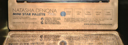 Natasha De... no! no! Соответствуют ли палетки Наташи Деноны своим космическим ценникам? Пытаемся выяснить это на примере Mini-star