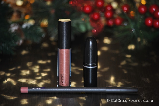 Набор Shiny Pretty Things Goody Bag: Nude Lips от MAC