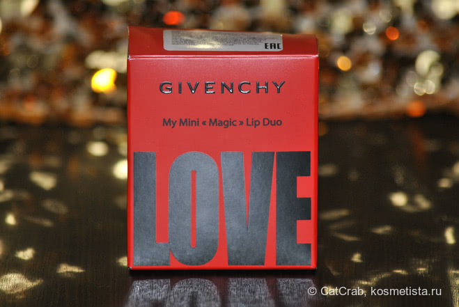 Mini Magic Lip Duo Set от Givenchy. Долгожданное знакомство с представителем чёрных помад