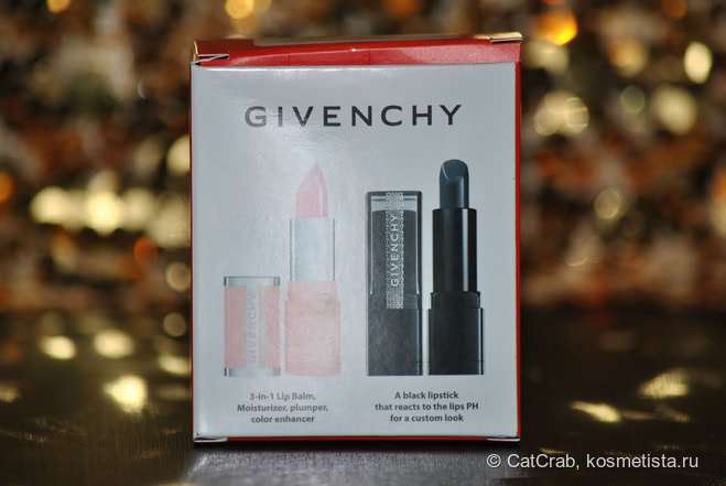 Mini Magic Lip Duo Set от Givenchy. Долгожданное знакомство с представителем чёрных помад