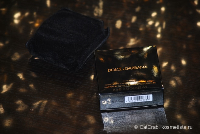 Тональная основа Matte Powder Foundation от Dolce & Gabbana