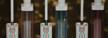 Eye Tint от Giorgio Armani vs. Сияющий гель Disco Gel от Estrade. В поисках бюджетной замены знаменитым теням мне попался изумруд, который я искала всю жизнь