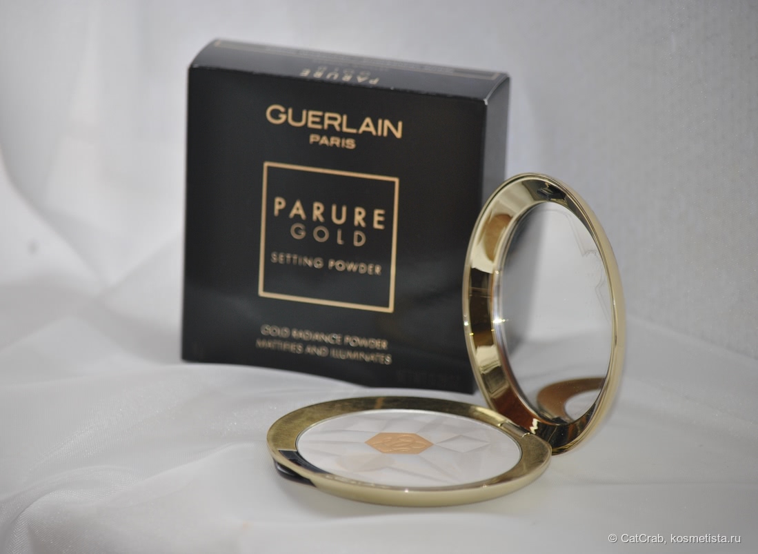 Сияющая нежность Parure Gold Setting Powder от Guerlain