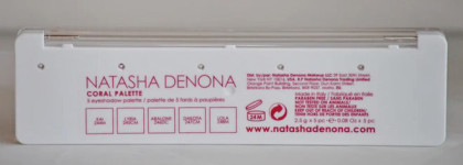 Natasha Denona Coral Palette - моя любовь и вдохновение последнего времени