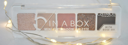Палетка теней 5 in a box mini в оттенке 020 soft rose look от Catrice. Ничего не напоминает?