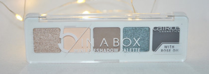 Палетка теней 5 in a box mini в оттенке 040 modern smokey look от Catrice
