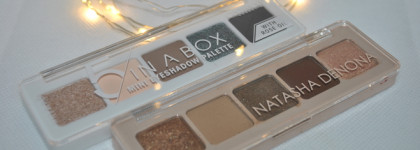 Палетка теней 5 in a box mini в оттенке 040 modern smokey look от Catrice