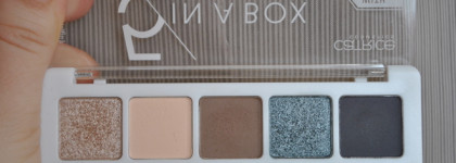 Палетка теней 5 in a box mini в оттенке 040 modern smokey look от Catrice