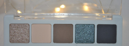 Палетка теней 5 in a box mini в оттенке 040 modern smokey look от Catrice