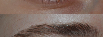 Отращиваем брови с питательным маслом для бровей и ресниц от DNC Pure Care Eyelashes and eyebrows nourishing oil. Отличный результат за 130 рублей