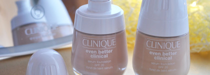 Even Better Clinical™ Serum Foundation SPF 20 - новинка от Clinique. Оттенки CN 02 breeze и CN 08 linen