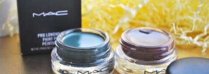 Кремовые тени Pro Longwear Paint Pots от MAC в потрясающих цветах - Moss Definitely и Bougie