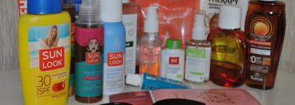 Косметичка в поездку. Часть вторая - чемодан средств от солнца, для солнца и после солнца