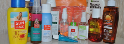 Косметичка в поездку. Часть вторая - чемодан средств от солнца, для солнца и после солнца