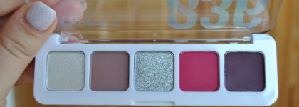 Палетка теней Мини Color Algorithm Eyeshadow Mini-Palette Influence Beauty