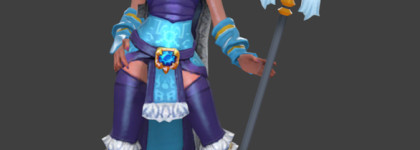 Ледяная Crystal Maiden из DOTA 2. Образ героини из моего криминального прошлого