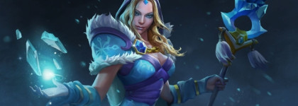 Ледяная Crystal Maiden из DOTA 2. Образ героини из моего криминального прошлого