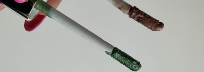 Liquid eyeshadow Shik - хорошее и провальное. Оттенки 01 и 05