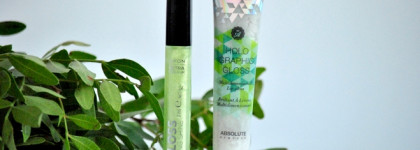 Бюджетные блески для губ с салатовым переливом: Avon и Absolute New York