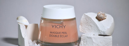 Пробуем маски для лица от Vichy: Masque Peel Double Eclat и Masque Argile Purifiant Pores
