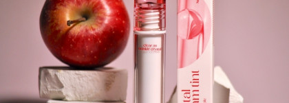 Как наливное яблочко: Тинт для губ Clio Crystal Glam Tint в оттенке 01 Vintage apple