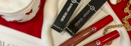 Бархатный гель для губ Giorgio Armani Lip Maestro Intense Velvet Colour в оттенках 200 Terra и 213 Silenzio