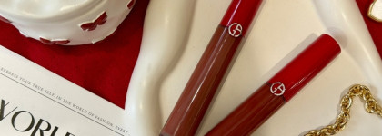 Бархатный гель для губ Giorgio Armani Lip Maestro Intense Velvet Colour в оттенках 200 Terra и 213 Silenzio