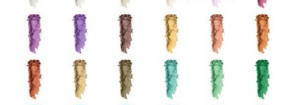 Рассыпчатые сияющие пигменты NYX Professional Makeup Pigments в оттенках 21 - Metallic Velvet и 09 - Froyo/Yogourt Glace