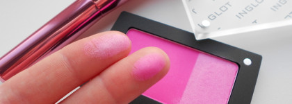 Румяна для лица Inglot системы Freedom System Fusion Blush & Illuminator 201