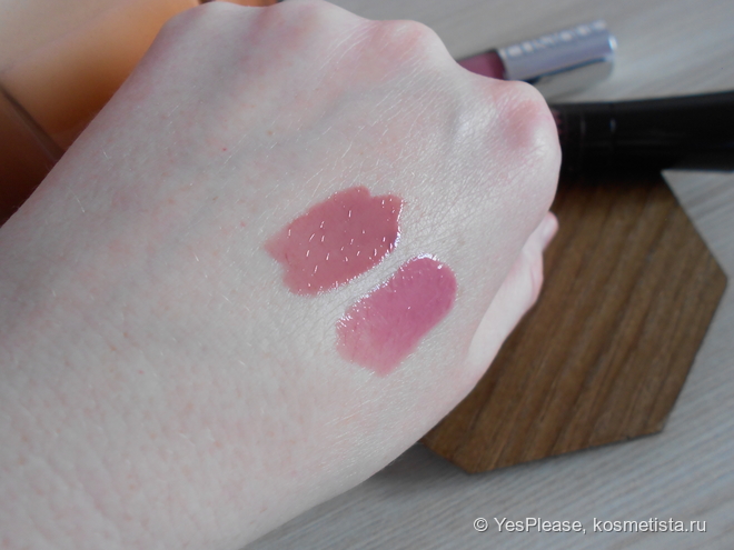 Почти близнецы. Блеск для губ Lilo в оттенке 310 - Изабель и Clinique Pop Splash Lip Gloss+Hydration в оттенке 17 - Spritz Pop