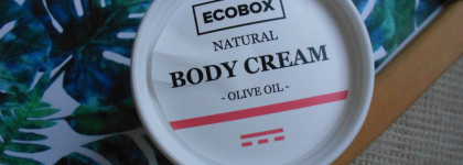 Ecobox: крем для тела с эфирными маслами и кофейный скраб