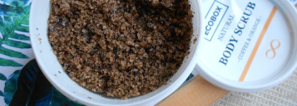 Ecobox: крем для тела с эфирными маслами и кофейный скраб