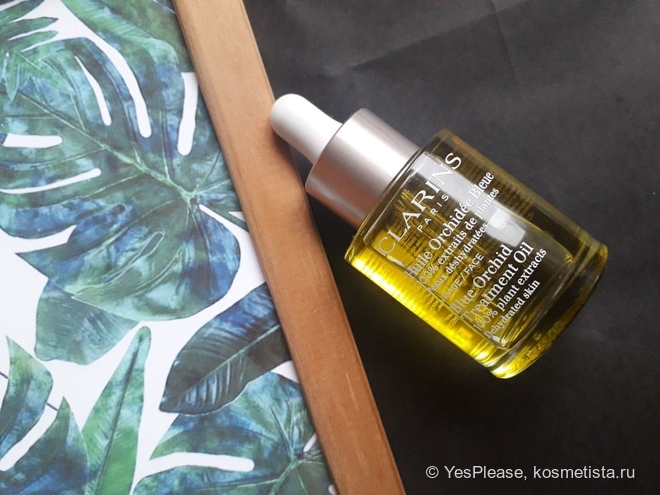 Масло для лица для обезвоженной кожи Orchidée Bleue от Clarins