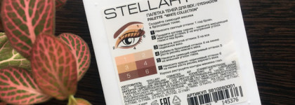 Stellary White Collection Eyeshadow Palette 01 в минималистичной упаковке