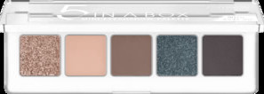 Горячая новинка этой осени от Catrice - Тени для век 5 In A Box mini Eyeshadow Palette 010 Golden Nude Look, вдохновленные брендом Natasha Denona