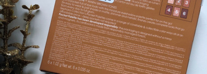 Первая покупка декоративной косметики 2021 года - Палетка теней для глаз Sephora Collection Pocket Palette в оттенке Warm brown tones