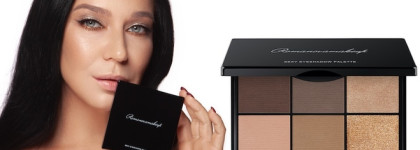 Знакомство с брендом Romanovamakeup. Для фанатов коричнево-бежевых тонов. Палетка теней Sexy Eyeshadow Palette Spices & Cacao х Elka от Romanovamakeup