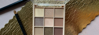 Беспроблемные тени в нейтральной гамме. Eveline Cosmetics Look Up Eyeshadow palette But Why Not?