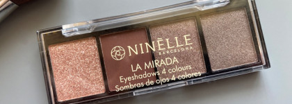 Красивейшая комбинация оттенков на каждый день. Тени для век Ninelle La Mirada Eyeshadow 4 colours 504