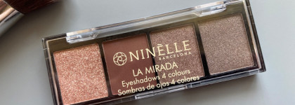 Красивейшая комбинация оттенков на каждый день. Тени для век Ninelle La Mirada Eyeshadow 4 colours 504