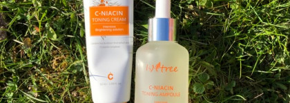 Избавление от постакне с помощью Витаминных крема и сыворотки IsnTree C-Niacin