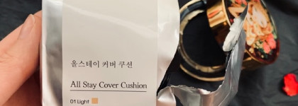 Limoni Тональный флюид кушон All Stay Cover Cushion SPF 35 / PA++ Animal Princess