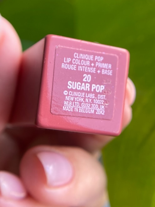 Мой идеальный освежающий нюд Clinique Pop Lip Colour + Primer Rouge Intense + Base в оттенке 20 Sugar Pop